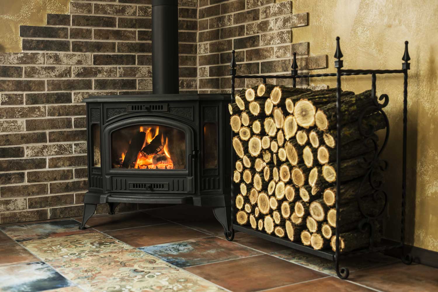 chimenea-lena-cuerpo-metalico-puerta-cristal-lena-casa